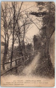 M-55825 Path created by the Syndicat d'Initiative Châtillon-sur-Seine France