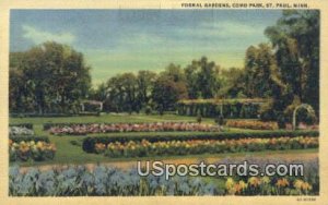 Formal Gardens, Como Park in St. Paul, Minnesota