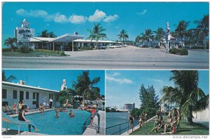 Swimming Pool, White Star Motel, U.S. Highway 1, FORT LAUDERDALE, Florida, PU...