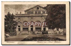 Old Postcard Wiesbaden Kurhaus am Nizza plätzchen