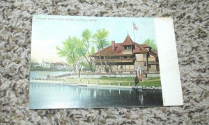 Vesper Boat Club House Lowell MA Mass Massachusetts Postcard (A19)