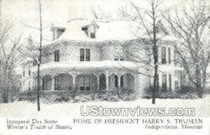 Home of President Truman in Independence, Missouri