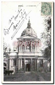 Paris - 5 - Sorbonne - Old Postcard