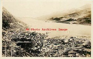 AK, Juneau, Alaska, RPPC, Mountainside Panorama View, Gowen, Sutton Photo