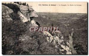 Old Postcard surroundings Stangala Quimper on the Rock of the Raven