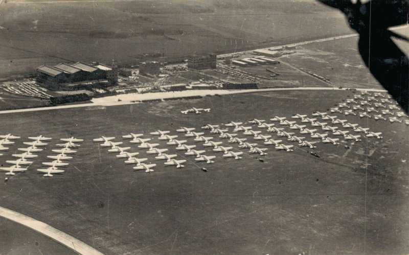 Aviation Savoia Marchetti S81 Pipistrello Italian Airforce RPPC 07.34