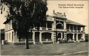 PC CPA MOZAMBIQUE / PORTUGAL, GOVERNMENT HOSPITAL, VINTAGE POSTCARD (b13413)