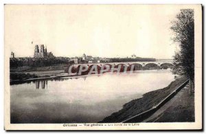 Postcard Old Orleans Vue Generale The banks of the Loire