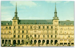 postcard Spain - La Plaza Mayor, Madrid, photo by Pan American