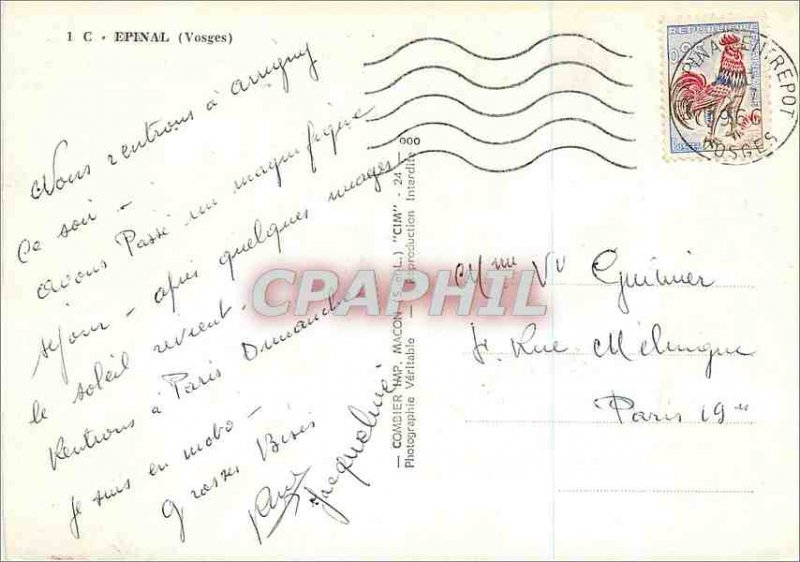 Modern Postcard Epinal (Vosges)