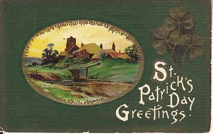 St. Patrick's Day  1914 Card