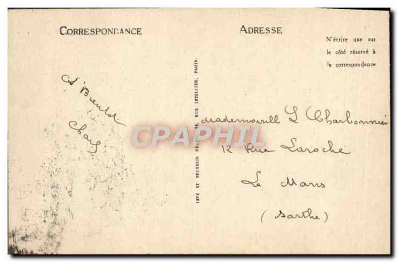 Old Postcard Parame Rochebonne Stamp Daguin