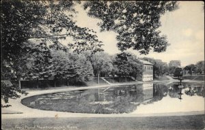 Newburyport Vermont VT Pond Detroit Publishing 1900s-10s Postcard