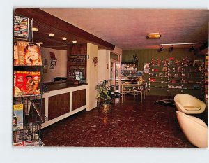 Postcard Lobby Motel Café Restaurant Nuland Netherlands
