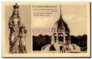 Old Postcard Sainte Anne d & # 39Auray