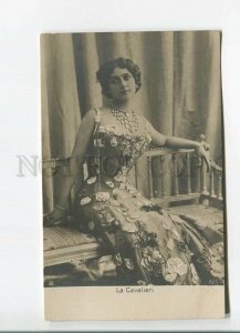 482283 Lina CAVALIERI Italian OPERA Singer Vintage PHOTO postcard REUTLINGER
