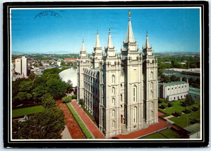 Postcard - Temple Square - Salt Lake City, Utah
