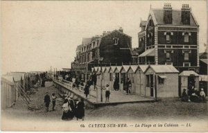 CPA CAYEUX-sur-MER La Plage et les Cabines (808057)