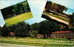 Waynesville NC North Carolina MEDFORD'S MOUNT VALLEY INN Roadside Motel Postcard