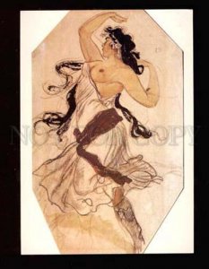 011271 SEMI-NUDE Female DANCER Gipsy Girl Chardas by MALES old