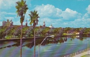 Florida Tampa University Of Tampa From Hillsborough River