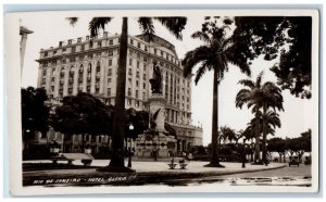 Rio De Janeiro Brazil Postcard Hotel Gloria c1920's Unposted RPPC Photo