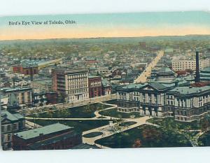 Unused Divided-Back PANORAMIC VIEW Toledo Ohio OH i0691