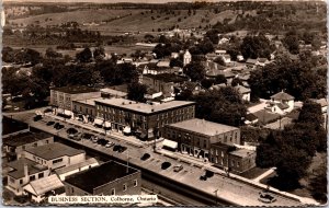 Canada Business Section Colborne Ontario Vintage RPPC 09.78