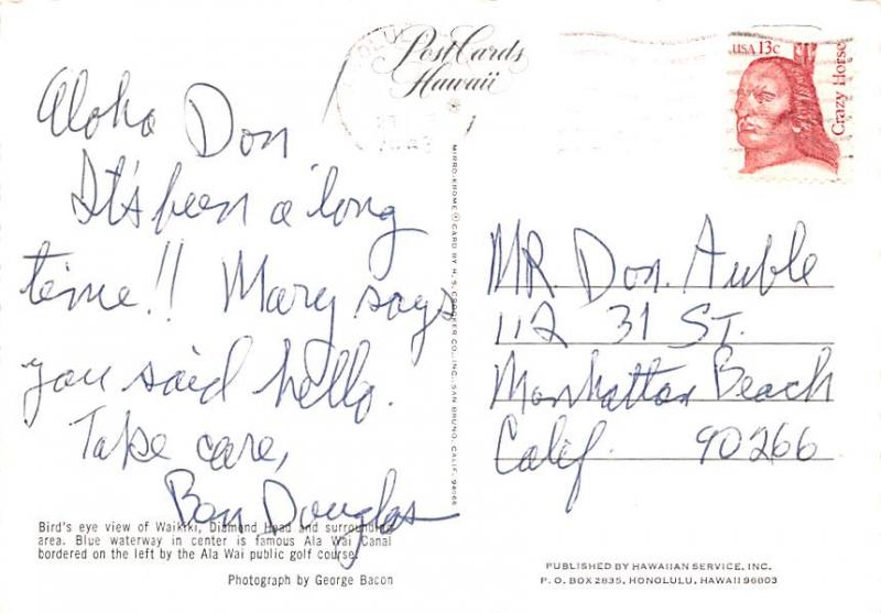 Waikiki, Diamond Head - Hawaii