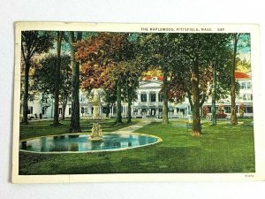 Vintage Postcard 1938 The Maplewood Pittsfield MA Massachusetts