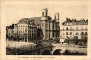 CPA BESANCON - La Madeleine et le Pont de Battant (351610)