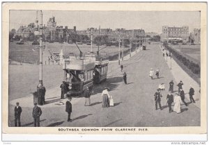 SOUTHSEA, Hampshire, England, 1900-1910's; Southsea Common From Clarence Pier...