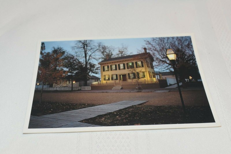 Lincoln Home Historic Site Springfield Illinois Unposted Photo Post Card