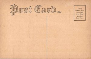 Logansport Indiana Bank Cashier Saving Family Flood Disaster Postcard JJ649074