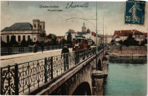 CPA THIONVILLE - Diedenhofen - Moselbrücke - Pont (386344)