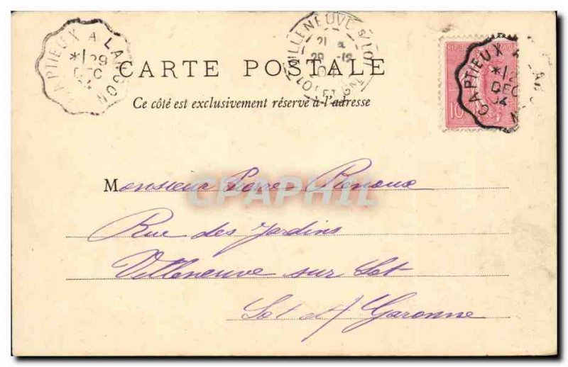 Old Postcard General view Bazas