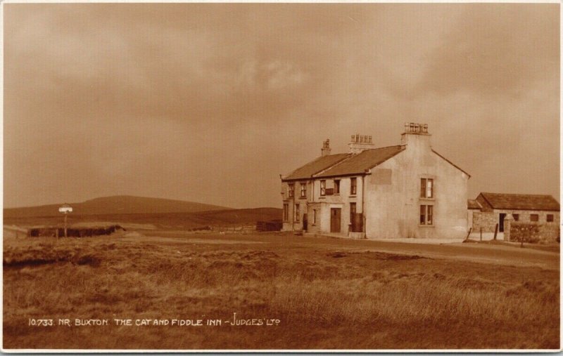 The Cat and Fiddle Inn near Buxton Derbyshire UK Unused Judges Ltd. Postcard F15