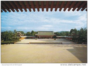 Japan Kyoto The Pavilion Of The Shrine The Heian Shrine