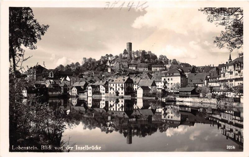 BG25364 blick von der inselbrucke   lobenstein  germany