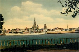 Set of 7 postcards Antwerp Belgium