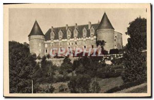 Old Postcard Rochechouart Haute Vienne Le Chateau