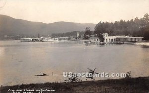 Steamboat Landing & Pergola - Lake George, New York