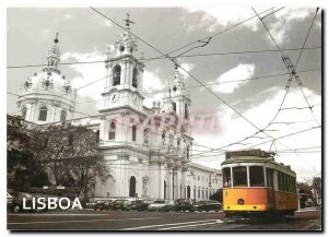 Postcard Modern Lisboa Portugal Basilica da Estrela