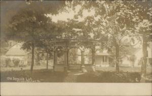 Shippensburg PA Old Spring Lot c1905 Real Photo Postcard