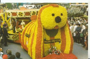 Lincolnshire Postcard - Flower Parade - Spalding - Ref 18612A