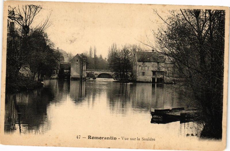 CPA ROMORANTIN - Vue sur la Sauldre (208479)