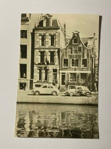 UNUSED VINTAGE RP POSTCARD - HILLER HOTEL AMSTERDAM NETHERLANDS (KK1982) 