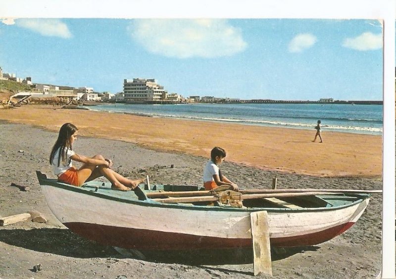 Postal 045061 : El Medano. Tenerife. Vista parcial y playa