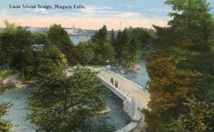NY - Niagara Falls, Luna Island Bridge