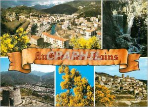 Modern Postcard Amelie les Bains (Pyrenees Orientales) In Catalan Vue General...